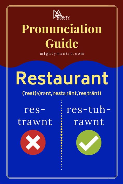 bistro pronunciation